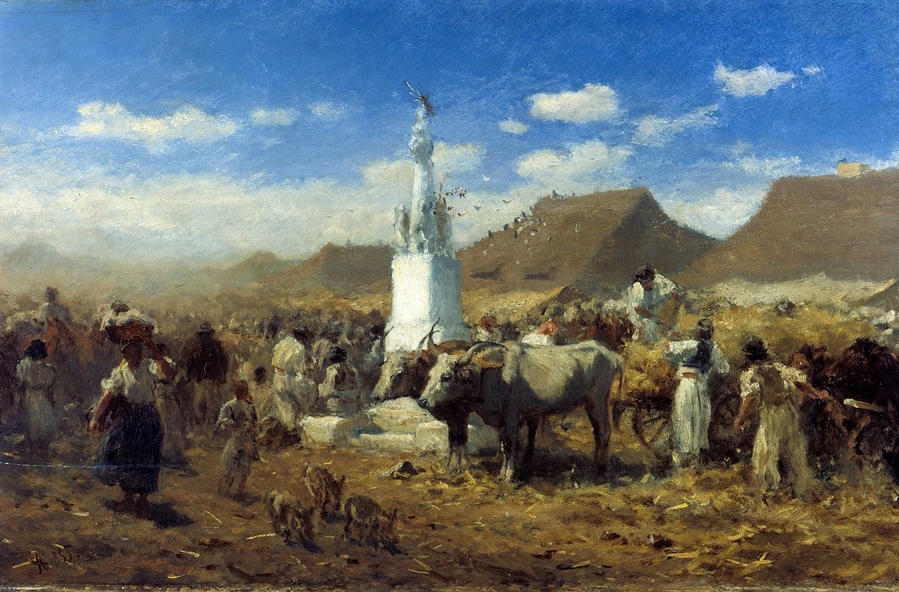 Mercato di Szolnok (1855) - Galleria della Moravia a Brno